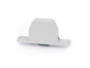 Ruota per Letti Blind Portata kg.150 Unidirezionale da Incasso Grigio+Gomma Grigia a U mm.22  |Stampmatic